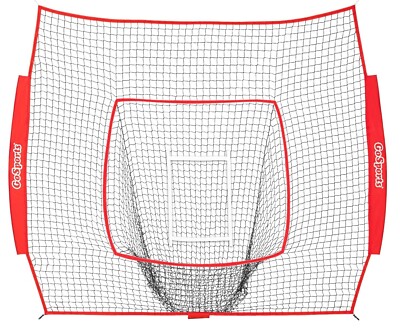 GoSports Replacement Baseball Softball Net 7 ft x 7 ft Compatible Red