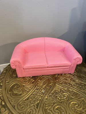 Vintage So Much To Do Barbie Living Room Couch Loveseat