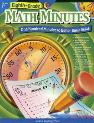 CREATIVE TEACHING PRESS MATH MINUTES - 8TH GR