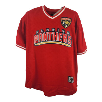NHL Pro Standard Florida Panthers Hockey Classic Mesh Tee Adults Men Red