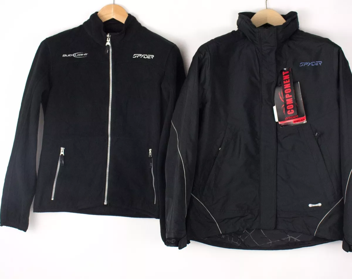 SPYDER Women XSCAP Budlight Waterproof 2in1 Jacket Size S US6 UK8 BEZ74