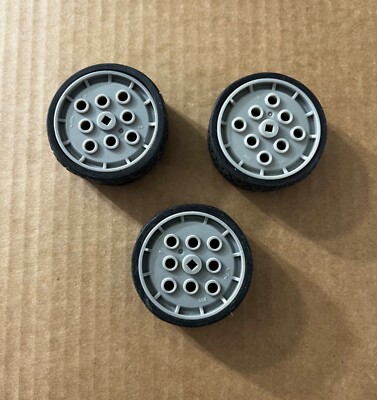 Lot of  3 Vex IQ Robotics Travel Wheels Hub Tire 160mm
