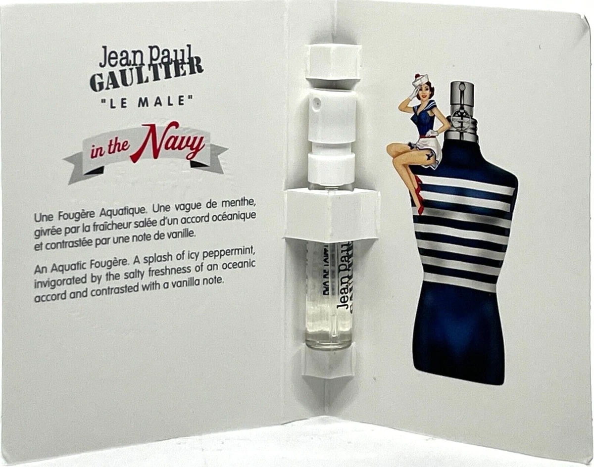 Jean Paul Gaultier Mens Le Male in The Navy EDT Spray 6.8 oz