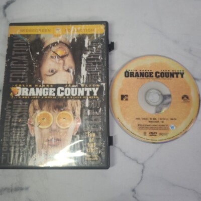 Orange County (DVD, 2002, Sensormatic) ROUGH CONDITION, Still Works Good - CIB!