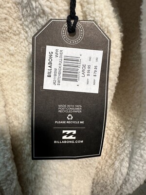 Billabong Women's A/Div Switchback Pullover Fleece Large