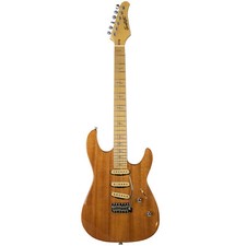 Sawtooth St-m24-nat-nsg Natural Series Mahogany 24-fret Guitar, Maple Fretboard