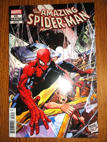 Amazing Spider-man #65 Deaths Pagulayan Variant Cover VF/NM 1st Print Marvel MCU