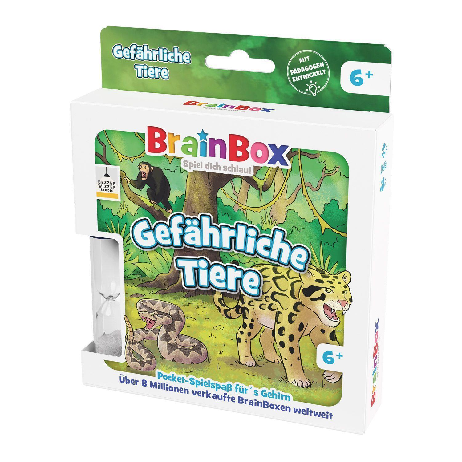 Brain Box Brain Box Pocket - Gefährliche Tiere 5025822549020