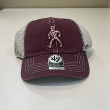 Texas A&M Ol' Sarge Trawler Clean Up Mesh Cap Maroon Adjustable