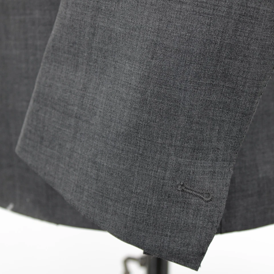 Eleventy Platinum NWD Wool Sport Coat / Blazer Size 56 (46R US) In Solid Gray - Image 4 of 4