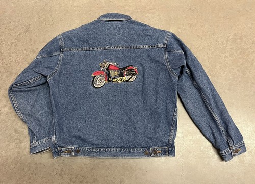 Vintage 90s Harley Davidson Embroidered 