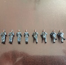 1/72 China PLA Soldier in formation Marine paint 8 Soldiers Painted Model
