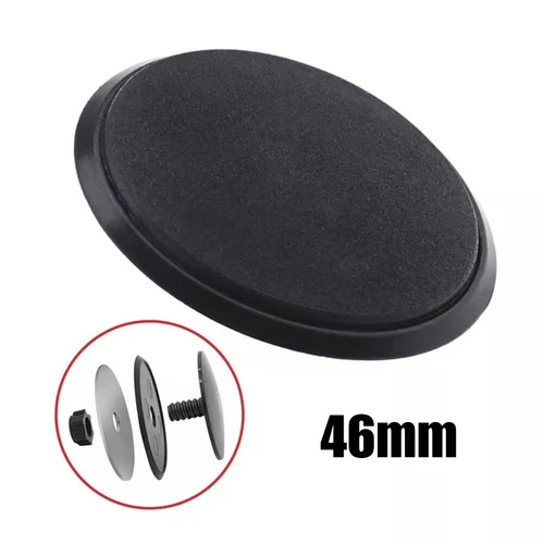 Black 46mm Waterproof Rear Windscreen Wiper Antenna Hole Cover Plug For Cars - Picture 13 of 22
