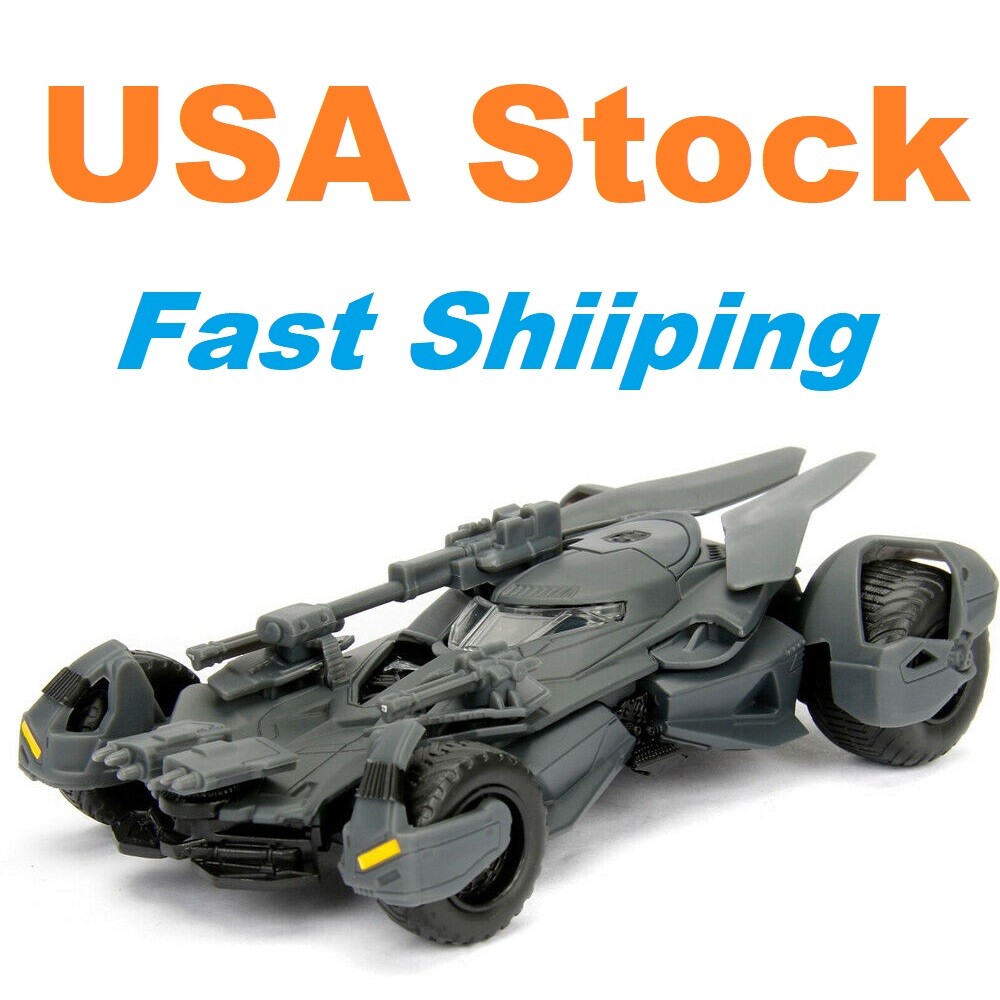 ミニカー 1:24 2017 JUSTICE LEAGUE BATMOBILE Jada 1:24 Justice League Batmobile with Batman Figure - DC