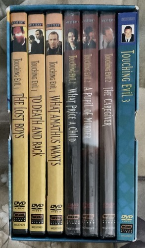 TOUCHING EVIL: Series 1, 2, 3 Region 1 DVD Box Set 8-Disc 2004 OOP Police Drama - Picture 2 of 5