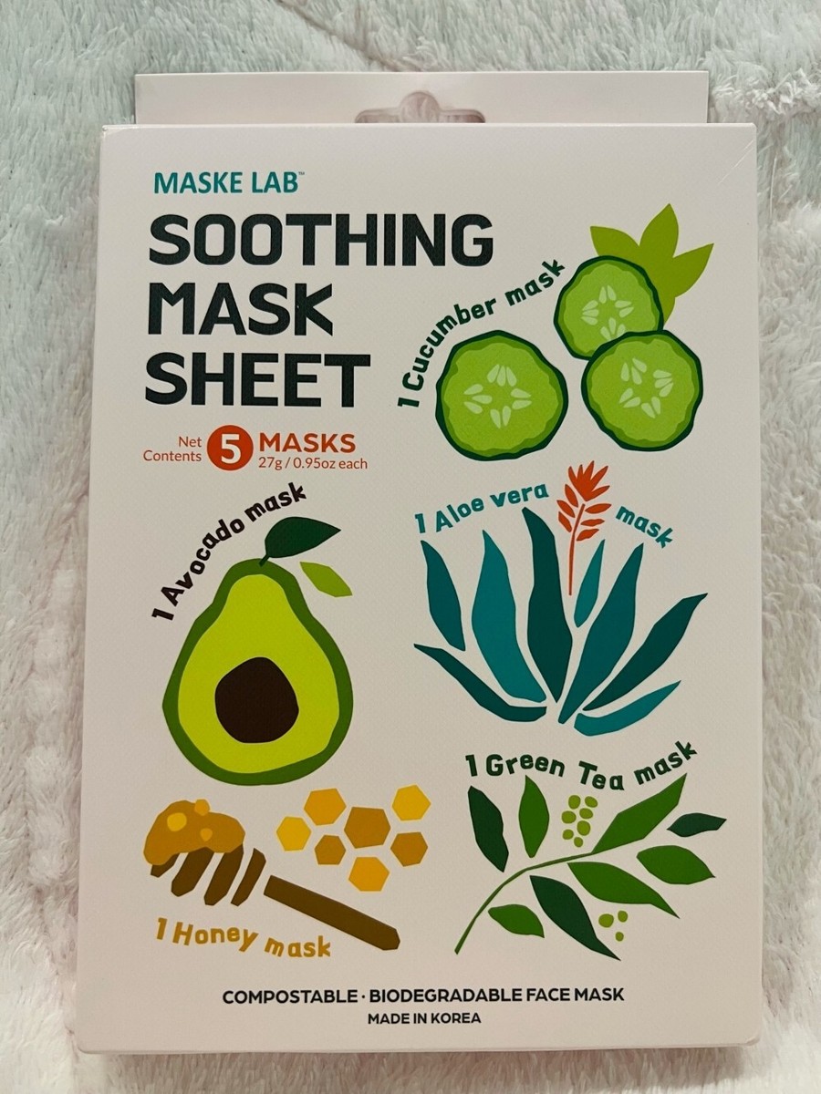 US Seller] MASKE LAB (K-Beauty) - SOOTHING and BRIGHTENING