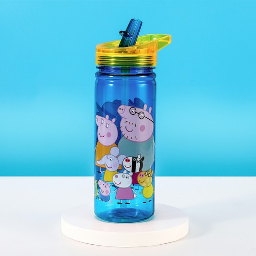 Botella de agua reutilizable Peppa Pig niños 580 ml Tritan, sin BPA - Imagen 6 de 8