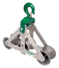 Greenlee 6036 Triple Sheave Cable Guide - Reconditioned