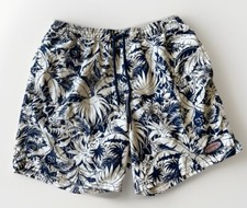 Vineyard Vines Blue White Pineapple In Palms Chappy Swimsuit Trunks Shorts Sz M