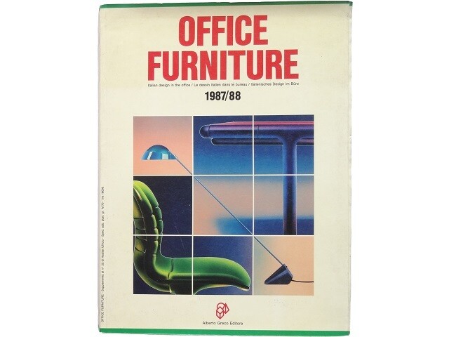 Office Furniture Photo Collection 1987/88 Book Interior Chair Desk