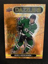 21-22 UD Series 2 Hockey Orange SP Dazzlers DZ-66 Miro Heiskanen