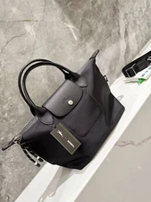 New Longchamp Le Pliage Energy Shoulder Tote Bag 2Way Bag S Black Outlet 2024