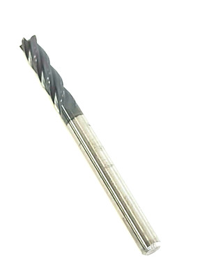 1/8'' 4FLUTE SINGLE END CARBIDE END MILL ALTIN COATED - HTC 130-4125