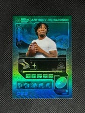 2023 SkyBox Metal Universe Champions Anthony Richardson Aqua Holo #83