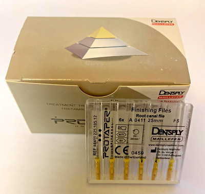 Dentsply Rotary ProTaper Universal Engine NiTi Files 25 mm F5 (12 PACK)
