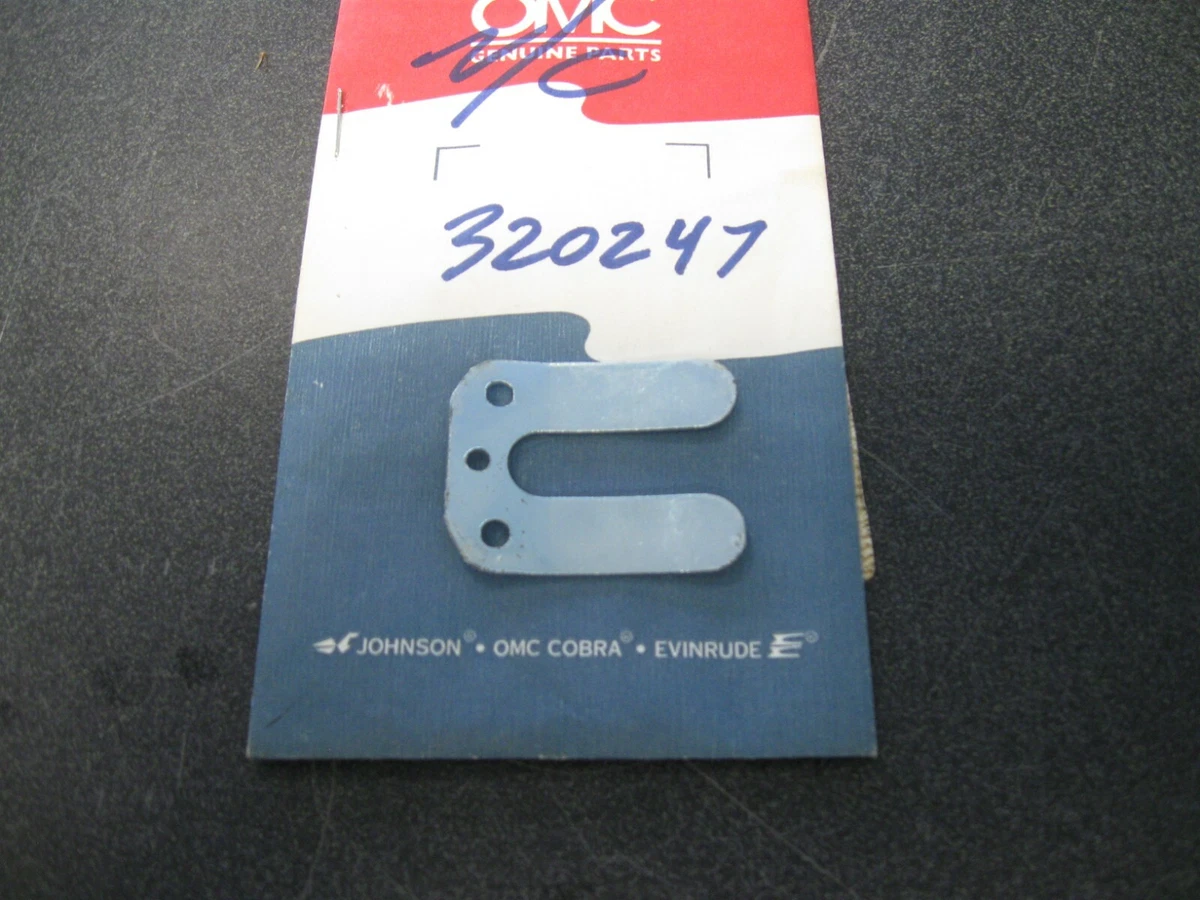 JOHNSON EVINRUDE OMC LEAF VALVE PLATE 0320247 J239 | eBay