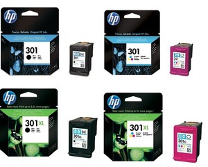 precio cartucho hp 301 color