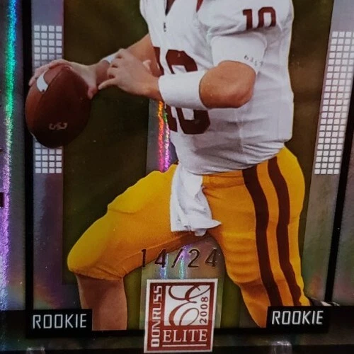 2008 Donruss Elite Status #106 John David Booty /24 Rookie RC     - Image 3 of 3