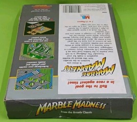 Marble Madness for Nintendo NES with Cartridge, Box, Manual (Tested)