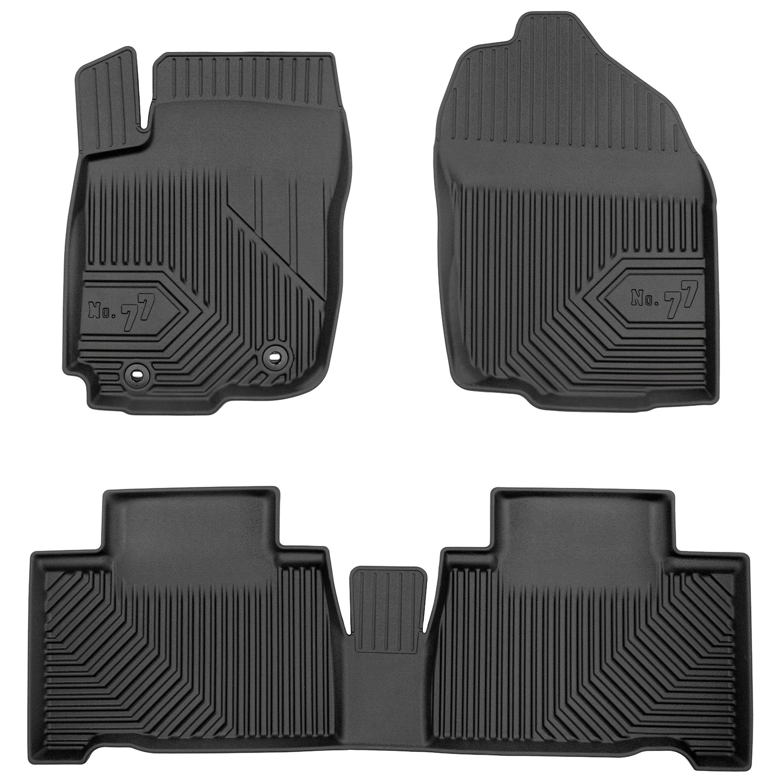Tapis Frogum No.77 sans odeur pour Toyota RAV4 IV fini l'humidité et les taches