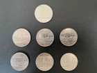 Lot of Seven (7) Canada 1982 $1 Dollar - 1867 Confederation Constitution Coins