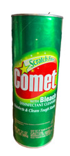 NEW  COMET Scratch-Free w/ Bleach Cleanser 21 oz
