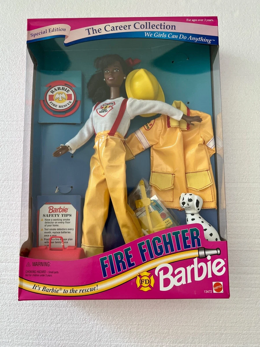 Firefighter barbie 1994 hotsell