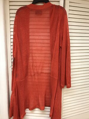 Catherine's Sz 1X Women Wrap Beach Swimsuit Cover Up Tropical