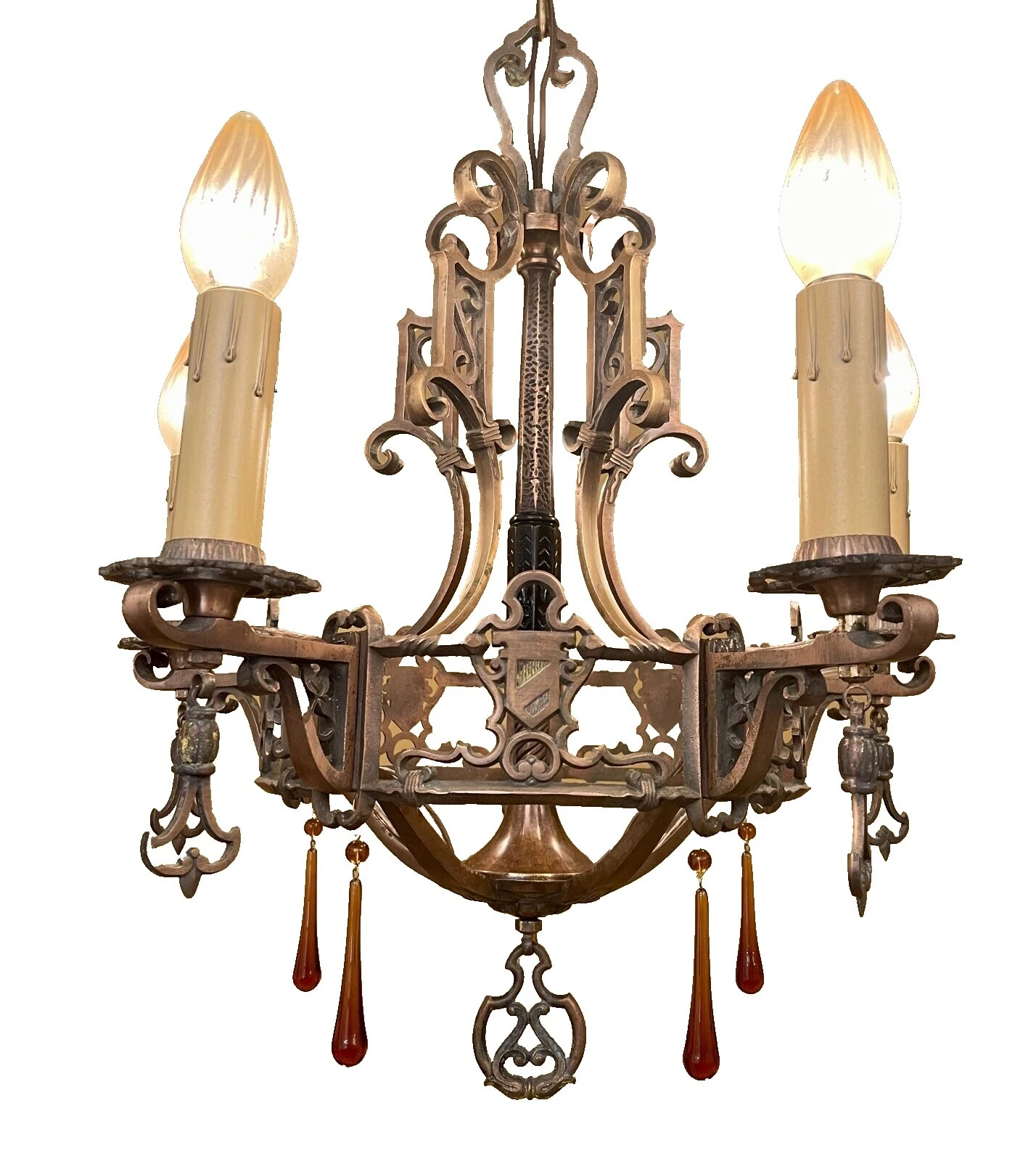 Brass Spanish Architectural & Garden Antiques 1920s Decade