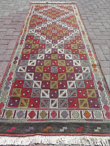 Runner Rug Hallway Turkish Kilim Runner Carpet Runner Long Rug Aisle Rug 36"X98"