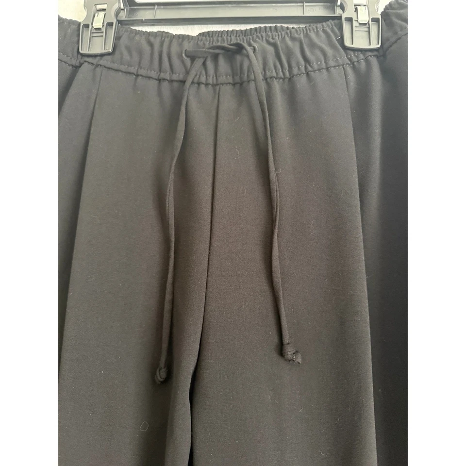 Pantalones de chándal negros Old Navy Billie tiro alto cintura cómoda talla L Foto 3 de 4