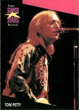 1991 ProSet Super Stars MusiCards Rock Pop Rap Set Break Tom Petty #218