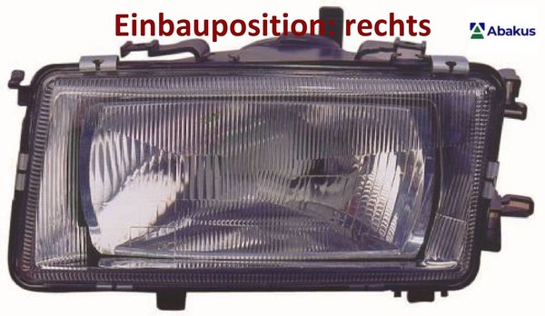 Abakus 441-1107R-LD-EM Hauptscheinwerfer Rechts Scheinwerfer FüR Audi-image