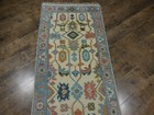 Turkish Oushak Rug,Geometric Multicolored Area Rug,Handmade Bohemian Rug 2.5x8 — photo 4
