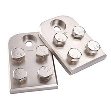 4 Spot Flat Lug Style Battery Terminal Blocks Bolt USE ONLY