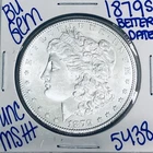 1879 S BU UNCIRCULATED MORGAN SILVER DOLLAR AUTHENTIC U.S.MINT FREESHIPPING 5438