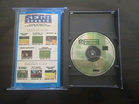 Sega CD Joe Montana NFL Football Complete in Box