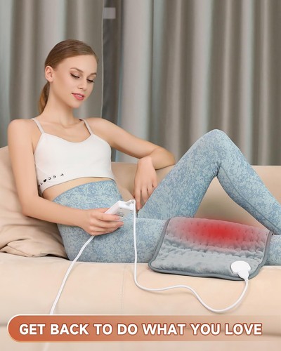 Heating Pad for Back Pain Relief, Heating Pads for Cramps with Auto Shut Off ... - Picture 8 of 8