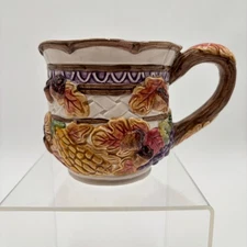 VTG Omnibus Fitz & Floyd 1995 Acorn Harvest Time Halloween Thanksgiving Mug