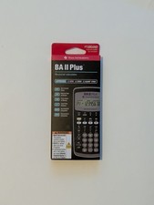 Texas Instruments BA II PLUS Financial Handheld Calculator
